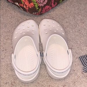 White crocs